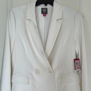 New Vince Camuto Pearl/Ivory size 12 Jacket